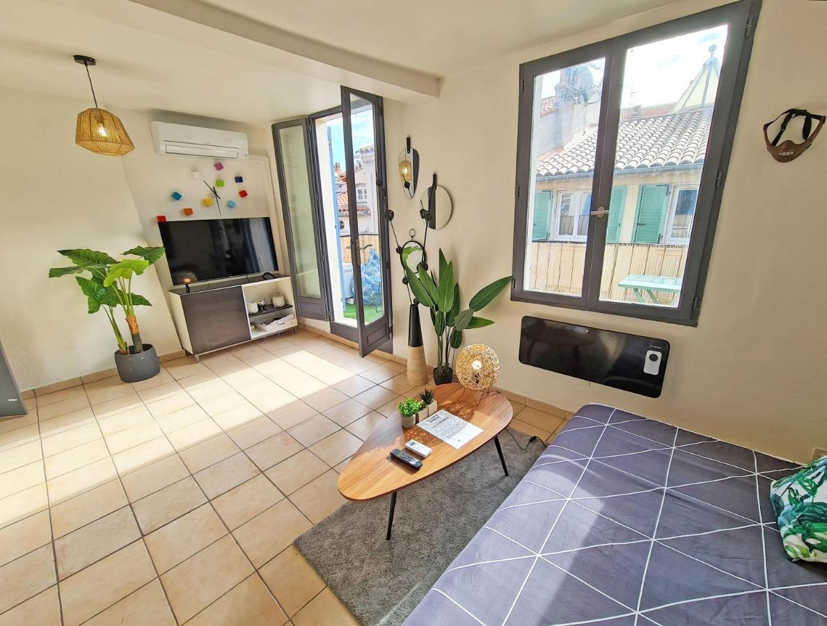 Gregbnb - Centre Ancien - Studio Roof-Top - Climatise - 5Eme Etage Тулон Экстерьер фото