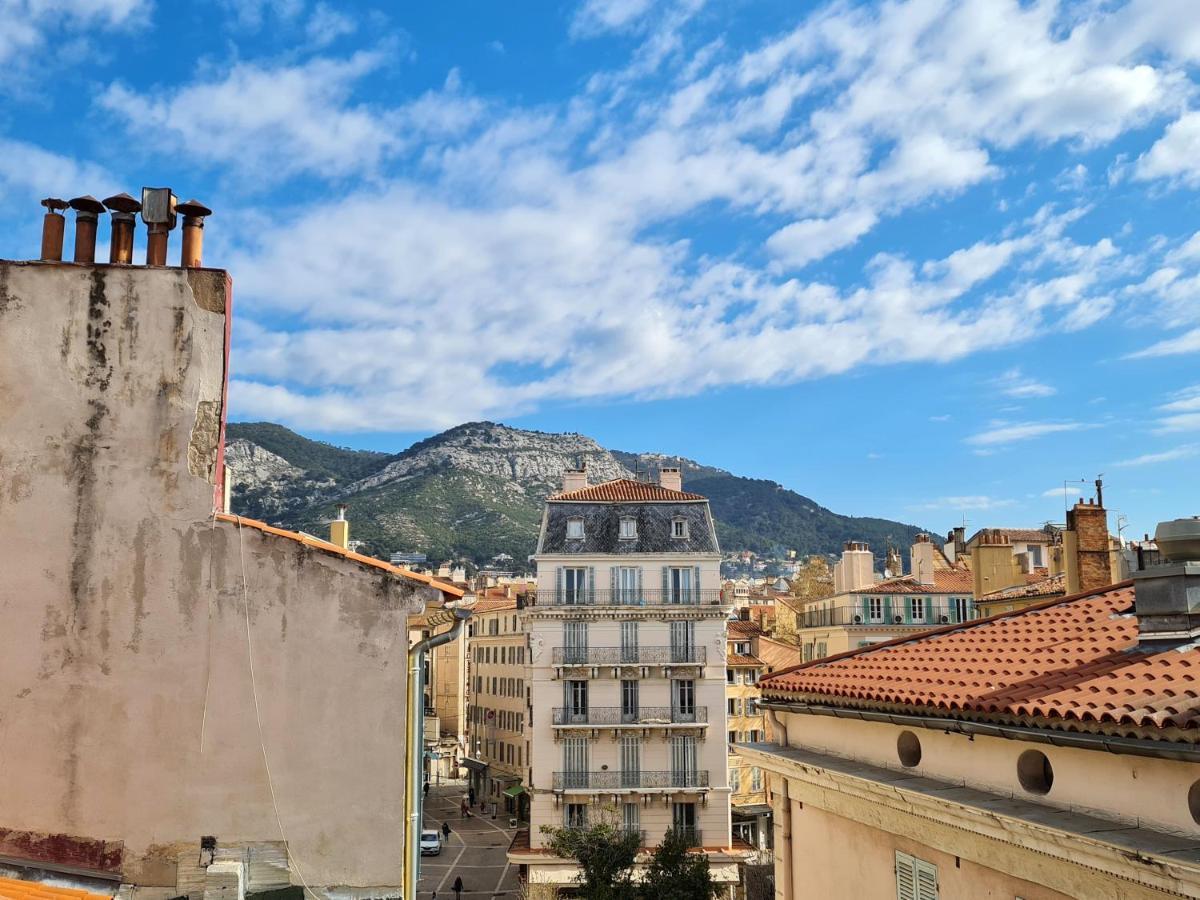 Gregbnb - Centre Ancien - Studio Roof-Top - Climatise - 5Eme Etage Тулон Экстерьер фото